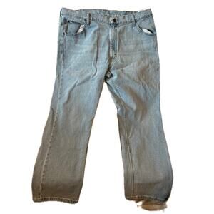 Wrangler Classic Straight Blue Jeans Mens 40x30